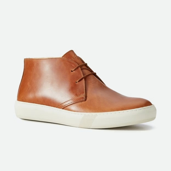 Men\'s Brown Leather Chukka Boots main image 5